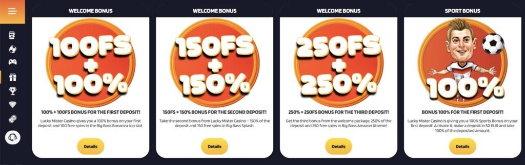 lucky mister casino review